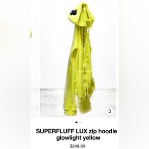 Freecity Superfluff Lux Hoodie - Bright Yellow